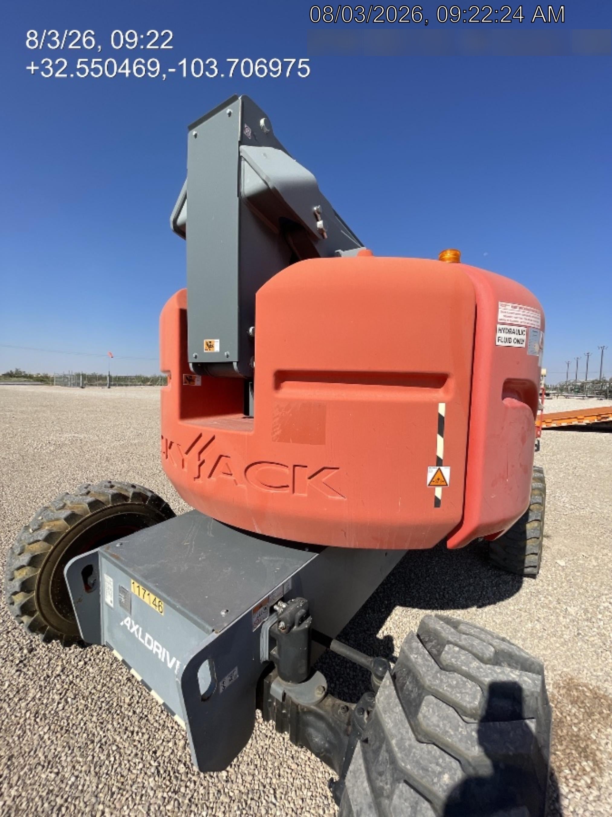 2021 SKYJACK SJ63 AJ