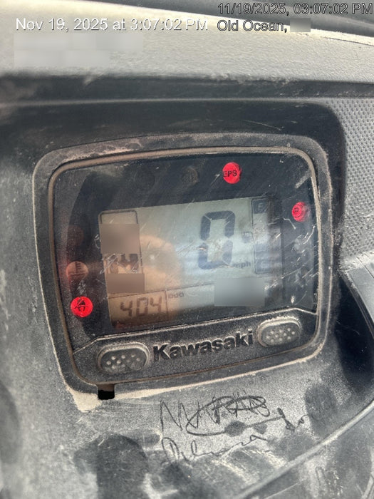 2019 Kawasaki Mule PRO-DXT Movement Alarm, Beacon, Hard Top, ES Track Hardware
