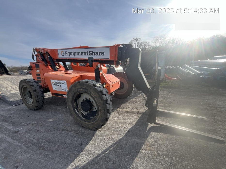 2019 Skytrak 6036 Canopy, Solid Tires, LED Work Lights, Beacon 50" Carriage, 48" Pallet Forks