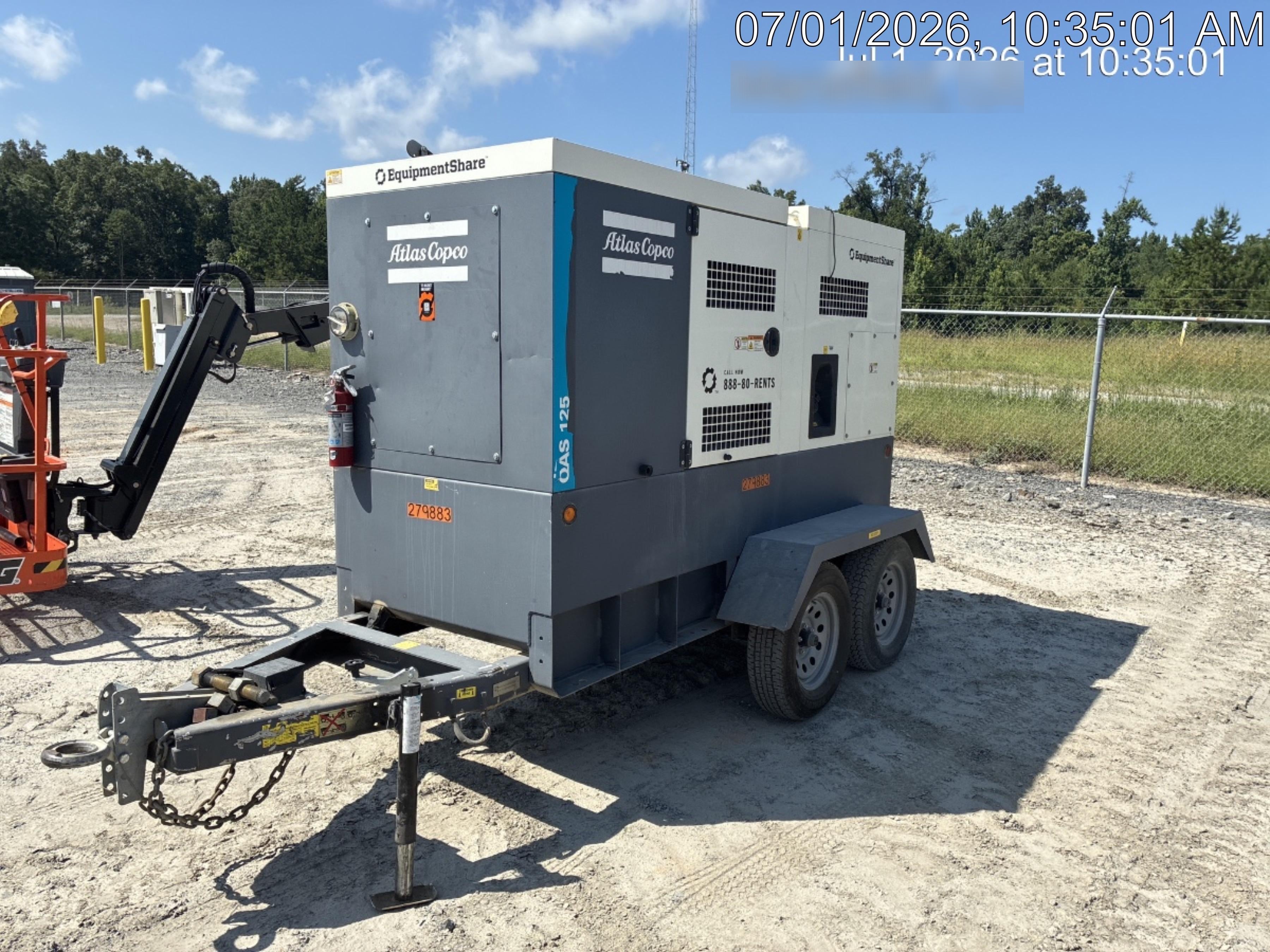 2022 ATLAS COPCO QAS 125