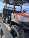 2022 Kubota RTV-X1140W-H Plastic Canopy, Windshield Acrylic Clear, LED Strobe Light, Wire Harness Kit, Back up Alarm