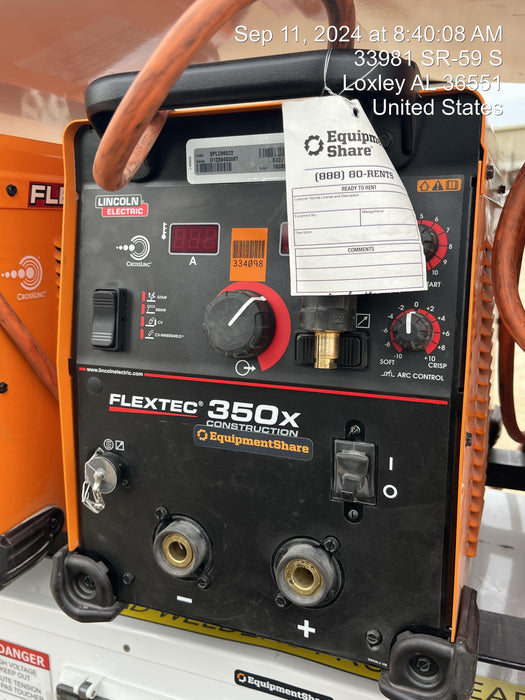 2023 LINCOLN ELECTRIC FLEXTEC 350X