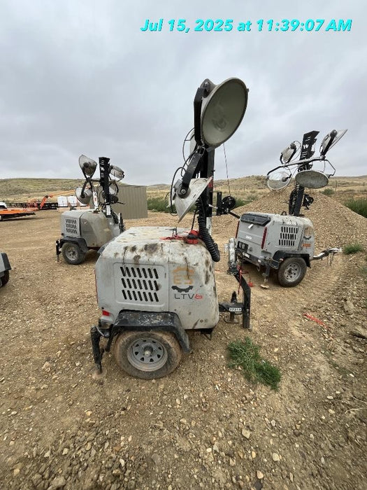 Wacker Neuson LTV6K-MH Wacker Neuson LTV6K Mobile Light Tower w/Fuel Level Sensor Installed
