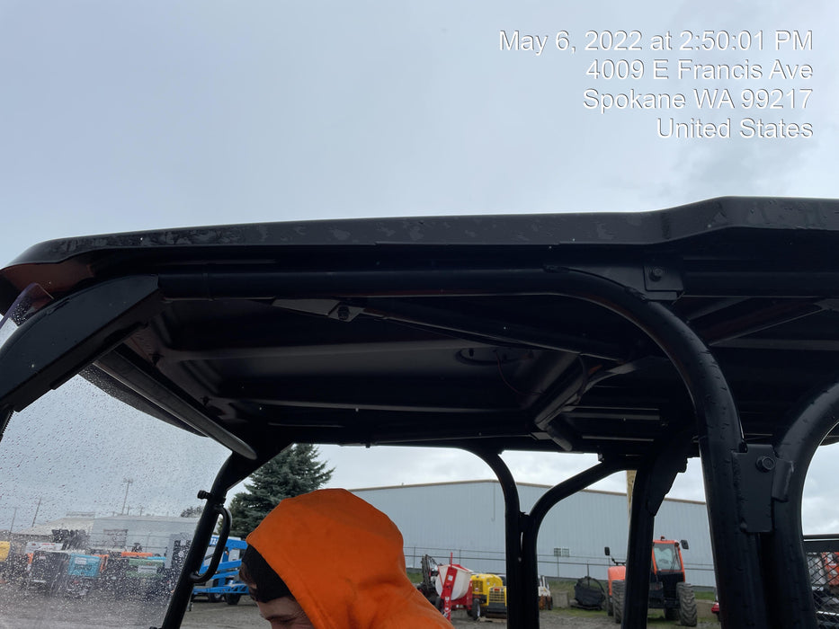 2021 Kubota RTV-X1140W-H Plastic Canopy, Windshield Acrylic Clear, LED Strobe Light, Wire Harness Kit, Back up Alarm