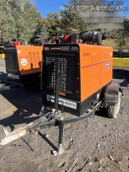 2022 Lincoln Electric Vantage 549X Crosslink Technology, Trailer Mounted, ES Decals, T3