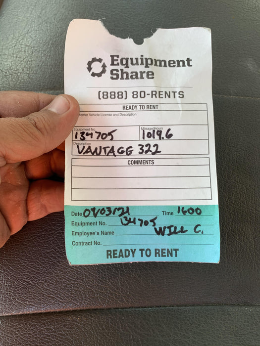 2021 Lincoln Electric Vantage 322 Ready Pak 3