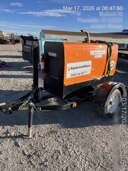 2022 Lincoln Electric LE400 Kubota V1505, Trlr, Cable Rack, Light Kit, ES Decals, T3