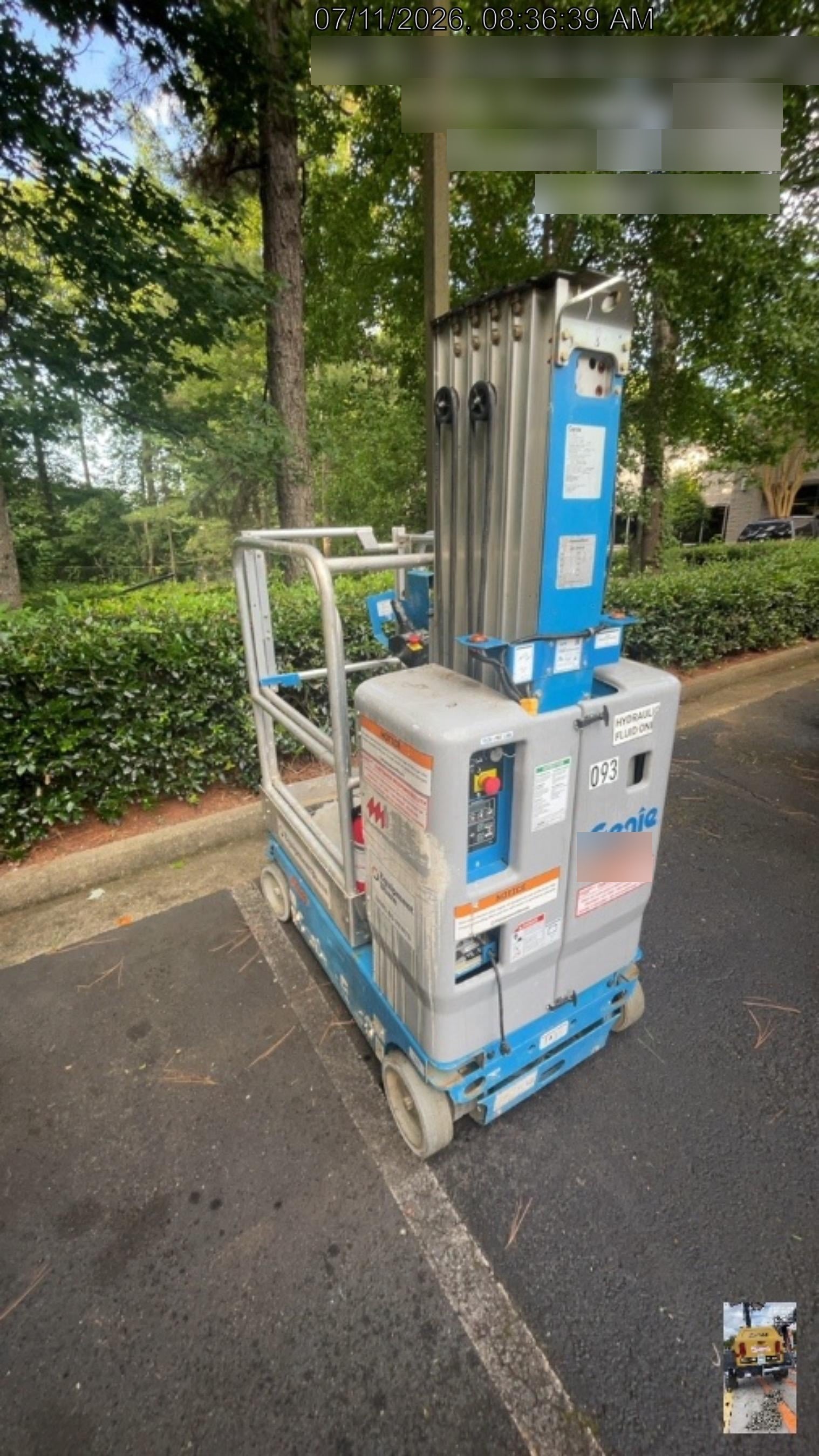 2019 GENIE GR-20