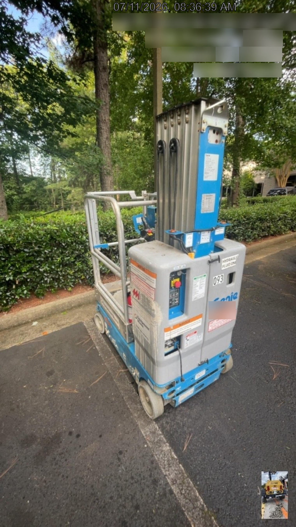 2019 GENIE GR-20