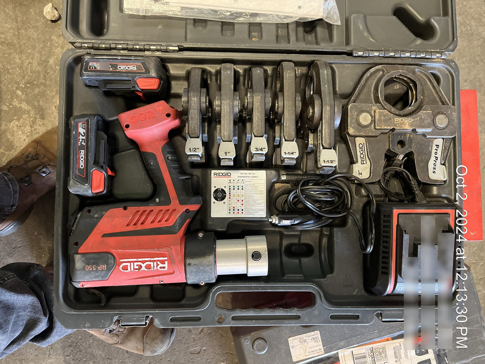 2022 RIDGID RP350