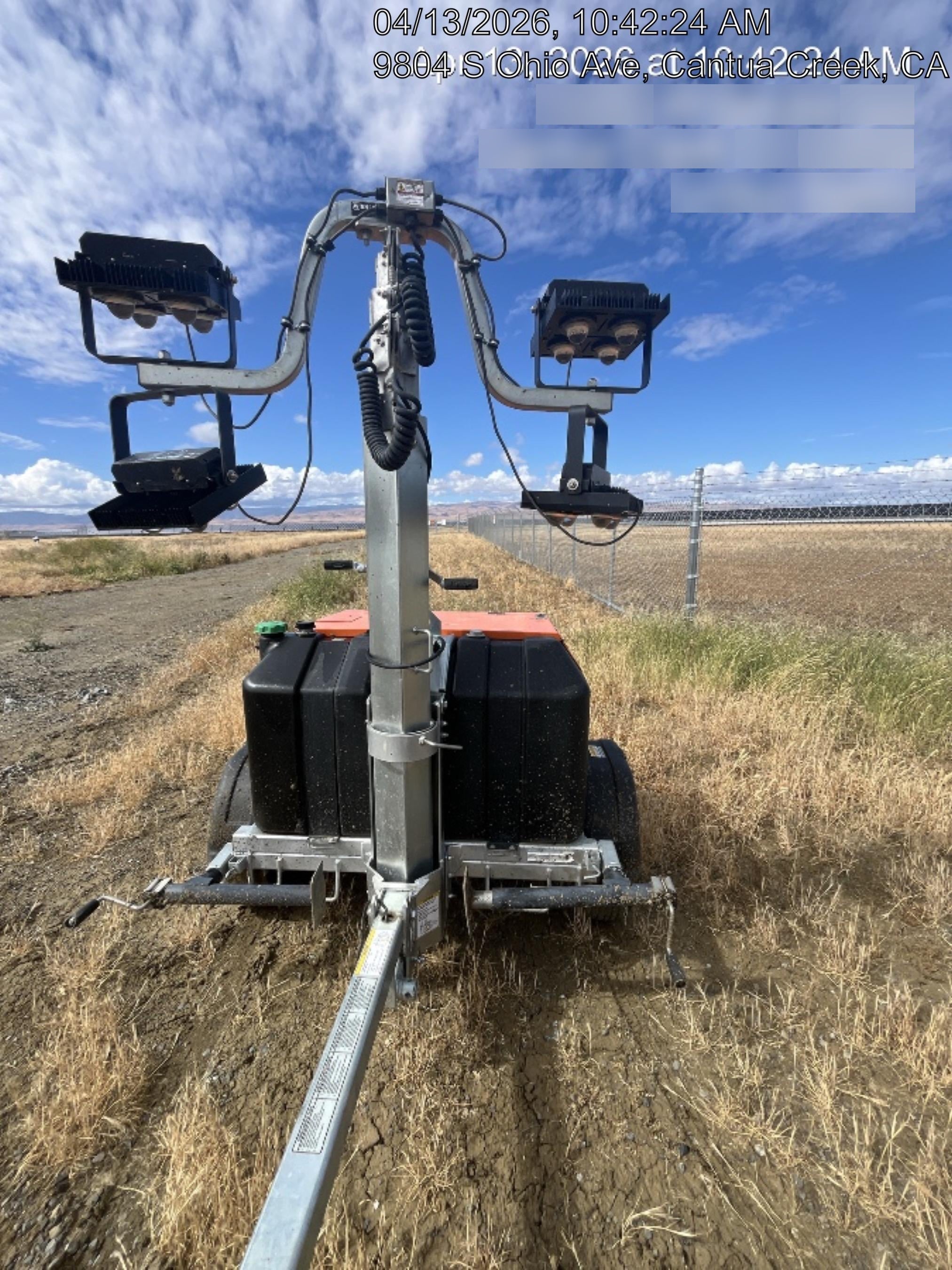 2024 Wanco WLTT-4MM4K Diesel, Deep Sea Controller, Shore Power Plug, Auto Start, (4) 350W LED Floodlights, 4kW Generator, 60 Gal Fuel Tank, 2" Ball, T3