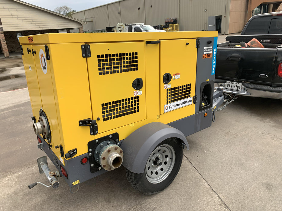 2020 ATLAS COPCO PAS 100 HF CS Enclosed