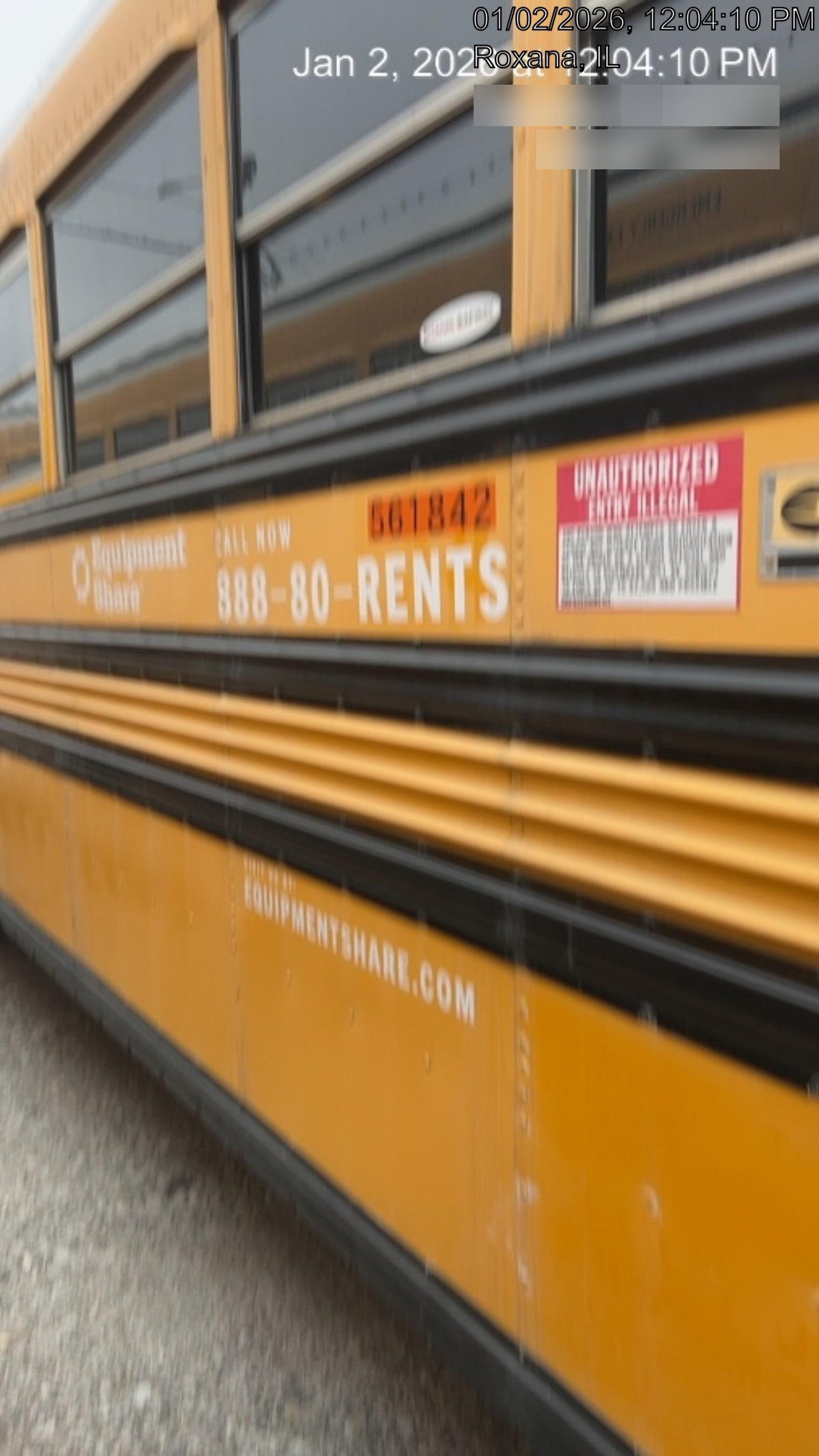 2012 BLUE BIRD 72 Passenger Bus