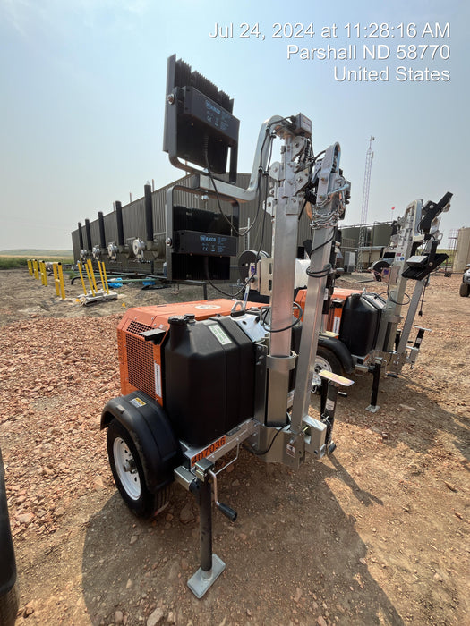 2024 Wanco WLTT-4MM4K Diesel, Deep Sea Controller, Shore Power Plug, Auto Start, (4) 350W LED Floodlights, 4kW Generator, 60 Gal Fuel Tank, 2" Ball, T3