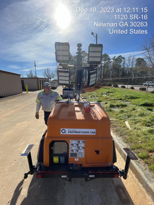 2023 Generac MLT2 Diesel, Flex Switch 120V Input, Powerzone Controller, (4) 320W LED Lights, 4kW Generator, 39.9 Gal Fuel Tank, 2" Ball, T3