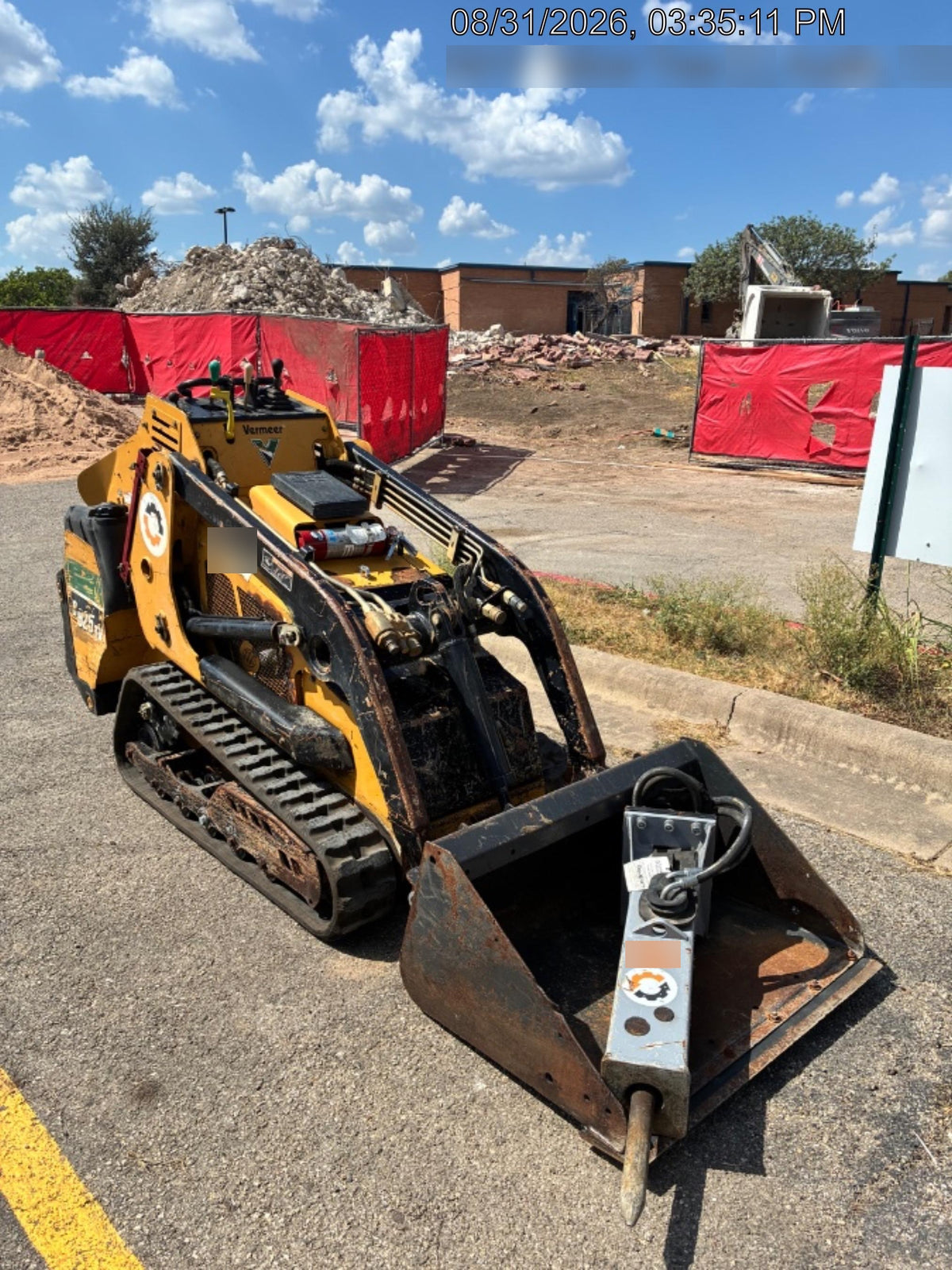 2019 VERMEER S925TX