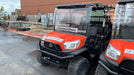 2021 Kubota RTV-X1140W-H Plastic Canopy, Windshield Acrylic Clear, LED Strobe Light, Wire Harness Kit, Back up Alarm