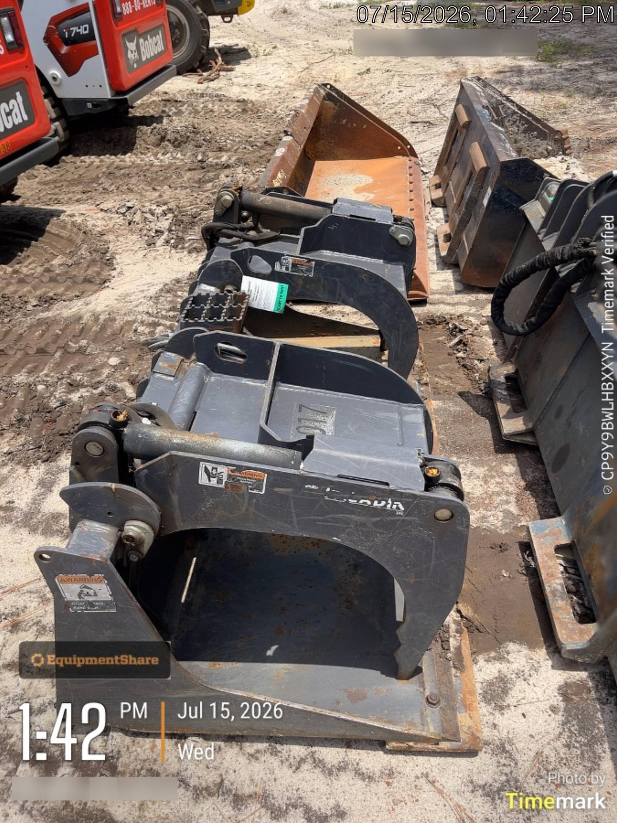 2020 PALADIN 72" Scrap Grapple Bucket - Paladin
