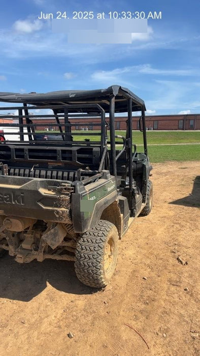 Kawasaki Mule PRO-DXT Movement Alarm, Beacon, Hard Top, ES Track Hardware
