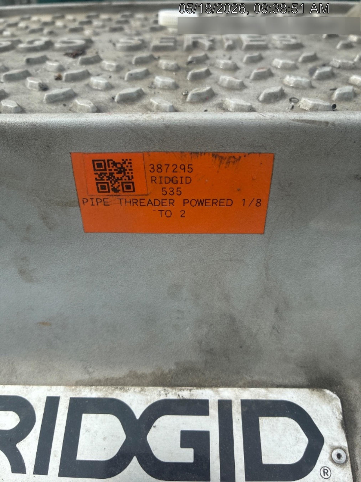 2024 RIDGID 535