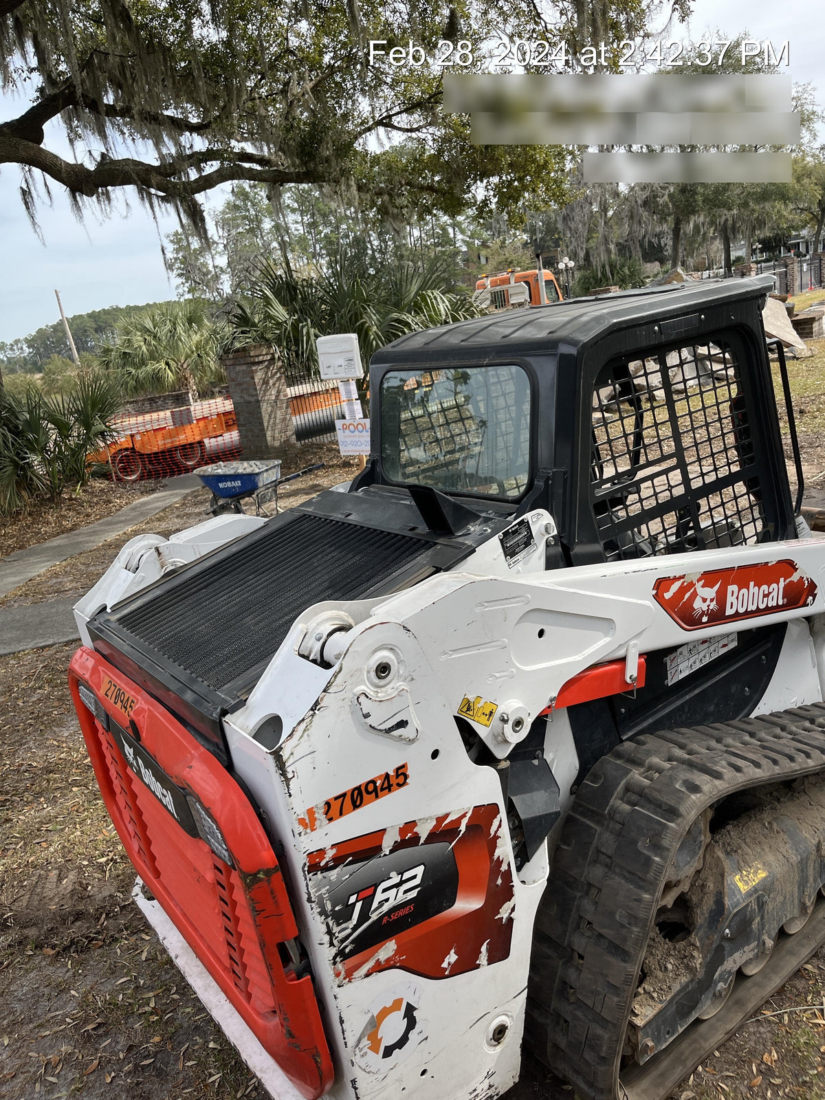 2021 PALADIN 76" Scrap Grapple Bucket - Paladin