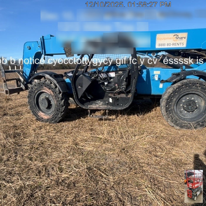 2017 Genie GTH-844 Solid Tires