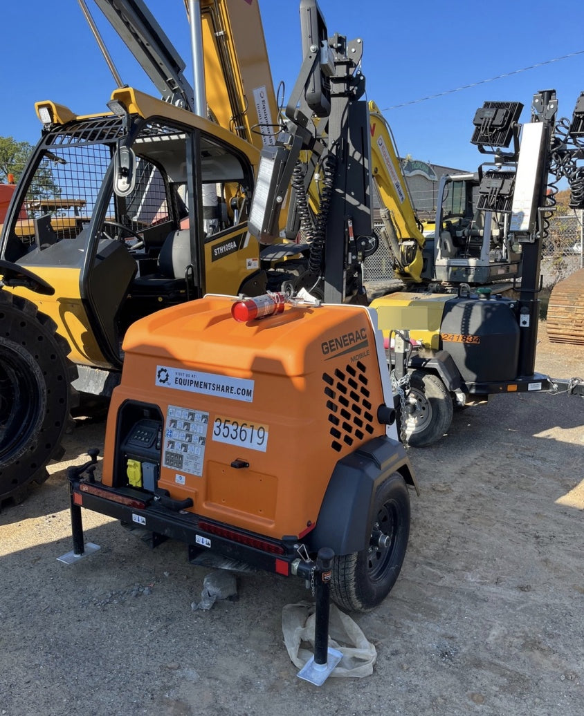 2023 Generac MLT2 Diesel, Flex Switch 120V Input, Powerzone Controller, (4) 320W LED Lights, 4kW Generator, 39.9 Gal Fuel Tank, 2" Ball, T3