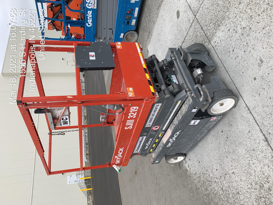 2018 Skyjack SJIII-3219 Standard Rental Specs