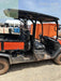 2022 Kubota RTV-X1140W-H Plastic Canopy, Windshield Acrylic Clear, LED Strobe Light, Wire Harness Kit, Back up Alarm