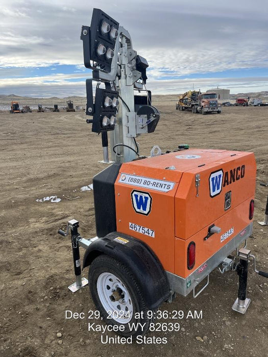 2024 Wanco WLTT-4MM4K Diesel, Deep Sea Controller, Shore Power Plug, Auto Start, (4) 350W LED Floodlights, 4kW Generator, 60 Gal Fuel Tank, 2" Ball, T3