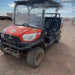 2022 Kubota RTV-X1140W-H Plastic Canopy, Windshield Acrylic Clear, LED Strobe Light, Wire Harness Kit, Back up Alarm