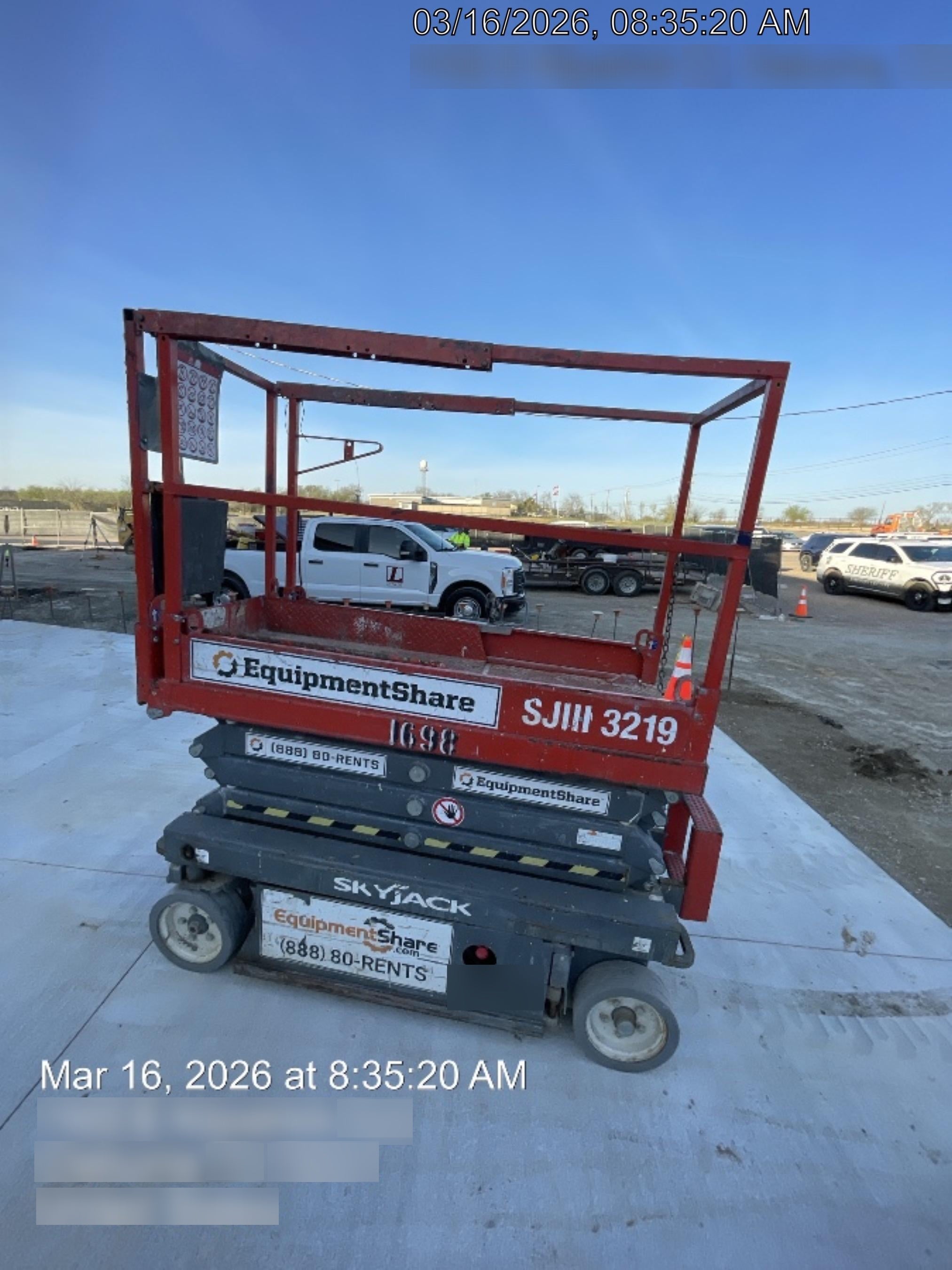 2016 Skyjack SJIII-3219 Skyjack SJ3219 Scissor Lift