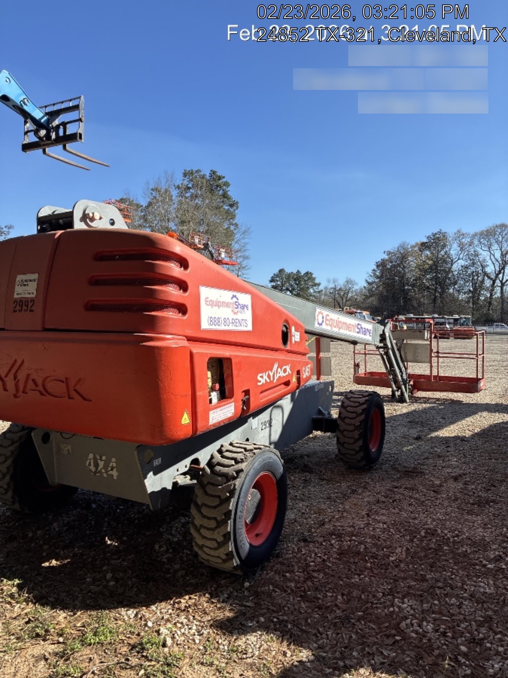 2017 SKYJACK SJ45T+