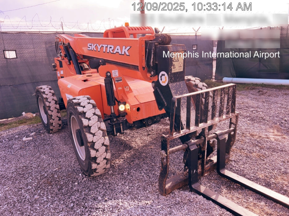 2019 Skytrak 6036 Canopy, Solid Tires, LED Work Lights, Beacon 50" Carriage, 48" Pallet Forks