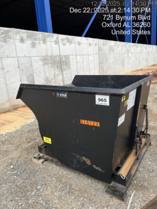 2025 STAR INDUSTRIES M-1820 - Self-Dump Hopper