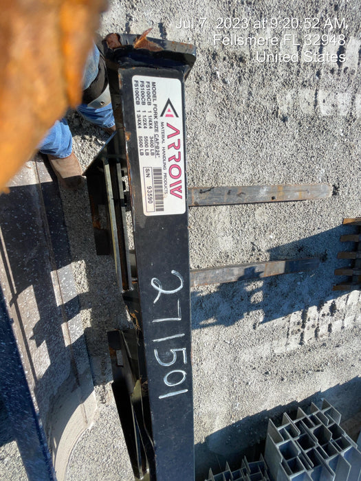 2022 ARROW MATERIAL HANDLING 48" Pallet Forks - Arrow