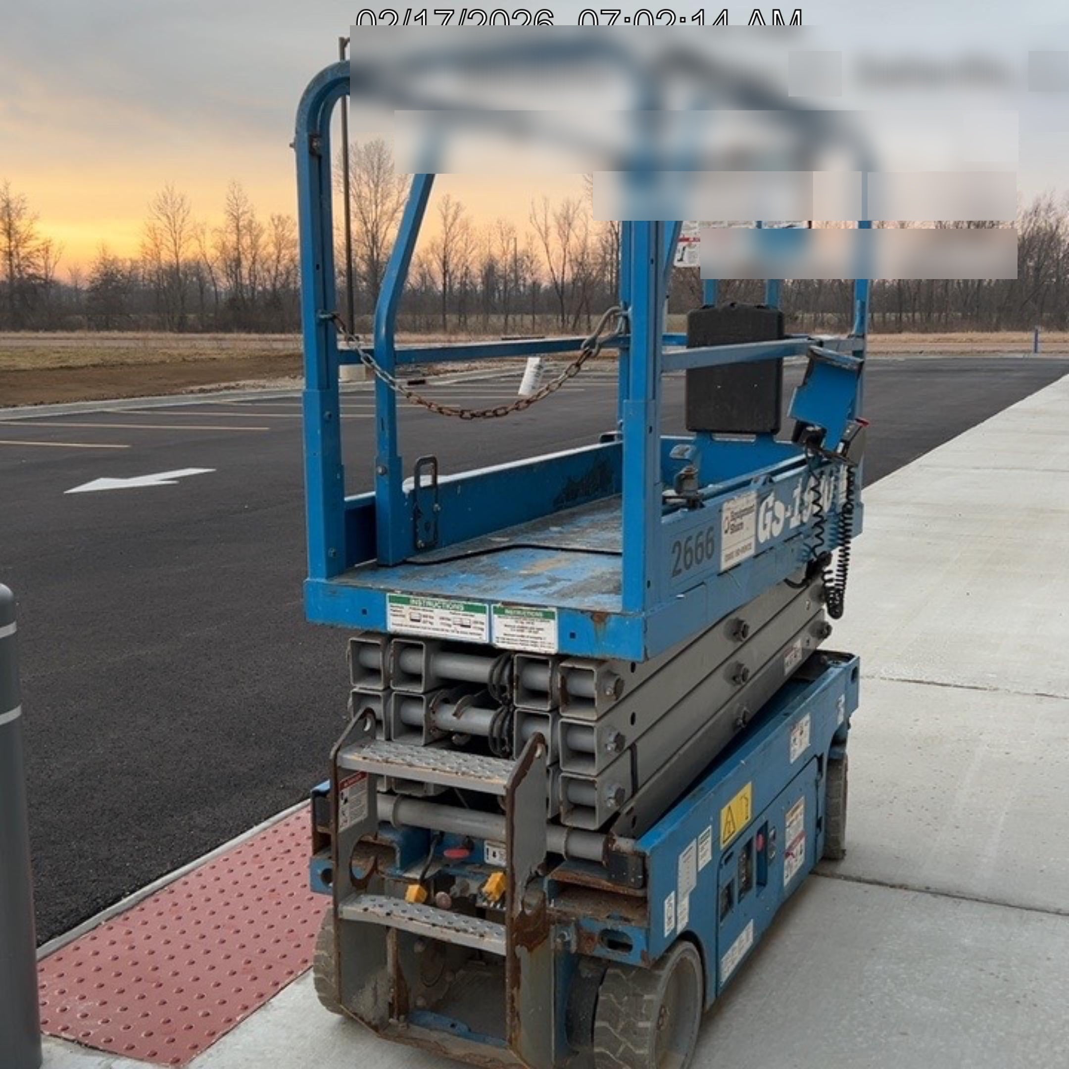 2016 Genie GS-1930 Genie GS-1930 Scissor Lift