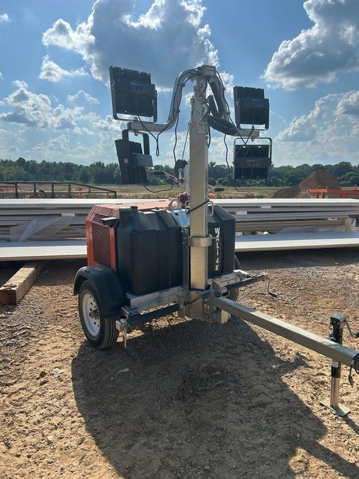 2025 Wanco WLTT-4MM4K Diesel, Mitsubishi L2E, 9.0HP @1800 rpm, Deep Sea Controller, Shore Power Plug, Auto Start, (4) 350W LED Floodlights, 4kW Generator, 60 Gal Fuel Tank, 2" Ball, T3