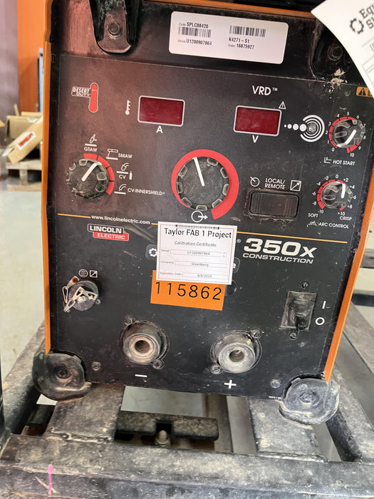 2020 LINCOLN ELECTRIC FLEXTEC 350X