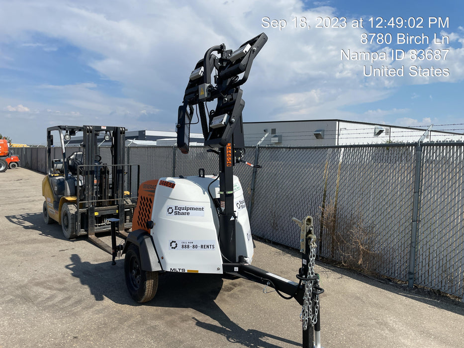 2023 Generac MLT2 Diesel, Flex Switch 120V Input, Powerzone Controller, (4) 320W LED Lights, 4kW Generator, 39.9 Gal Fuel Tank, 2" Ball, T3