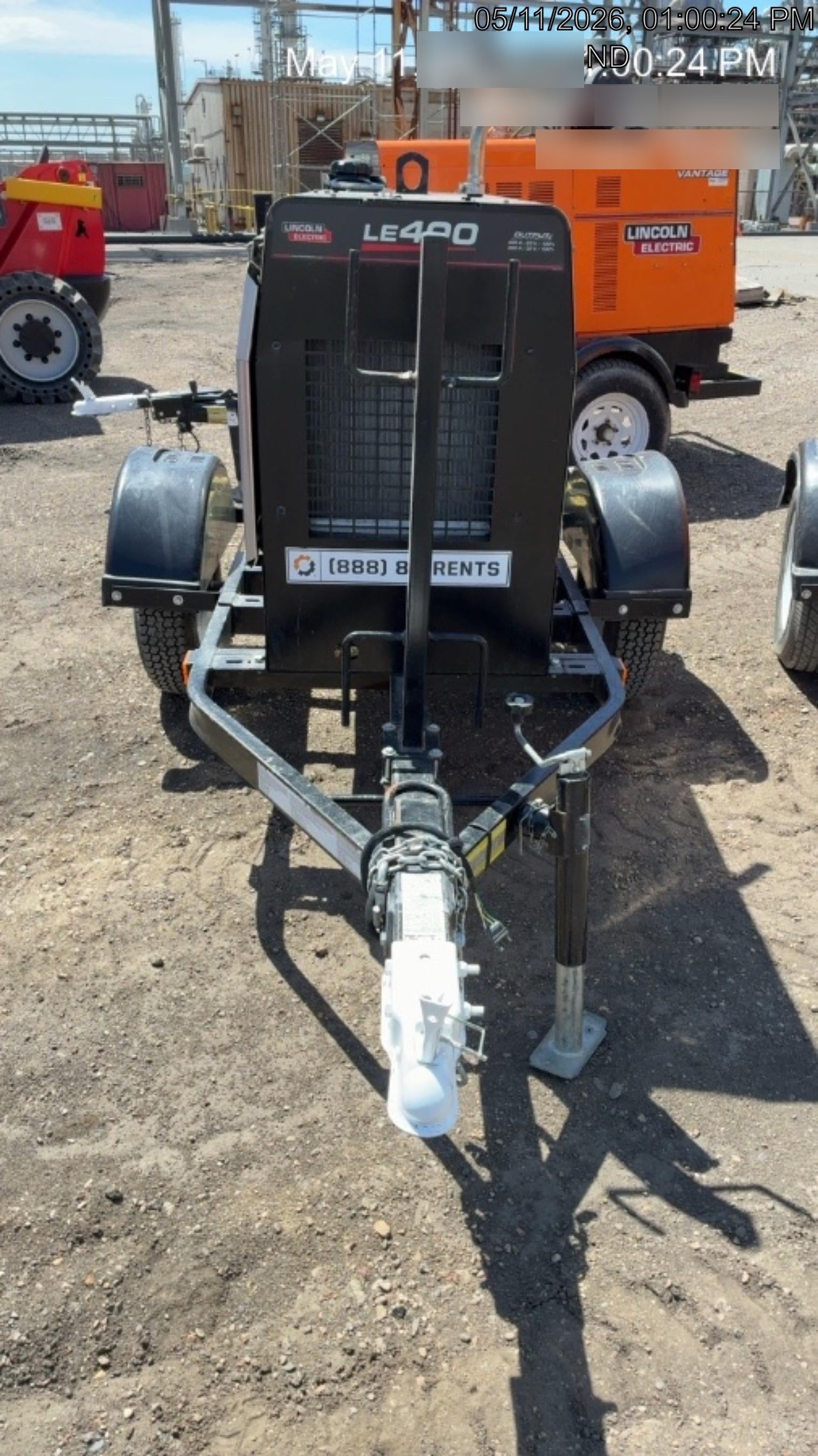2024 Lincoln Electric LE400 Kubota V1505, Trlr, Cable Rack, Light Kit, ES Decals, T3