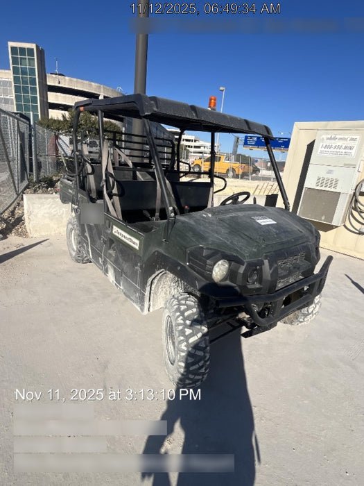 2019 Kawasaki Mule PRO-DXT Standard Options, Backup Alarm, Beacon, Plastic Hard Top, Poly Windshield, Horn Kit