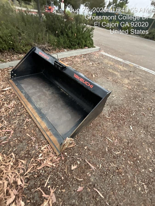 2025 TAKEUCHI 76" Smooth Bucket - Takeuchi