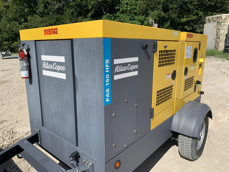 2020 ATLAS COPCO PAS 150 HF CS Enclosed