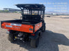 2022 Kubota RTV-X1140W-H Plastic Canopy, Windshield Acrylic Clear, LED Strobe Light, Wire Harness Kit, Back up Alarm