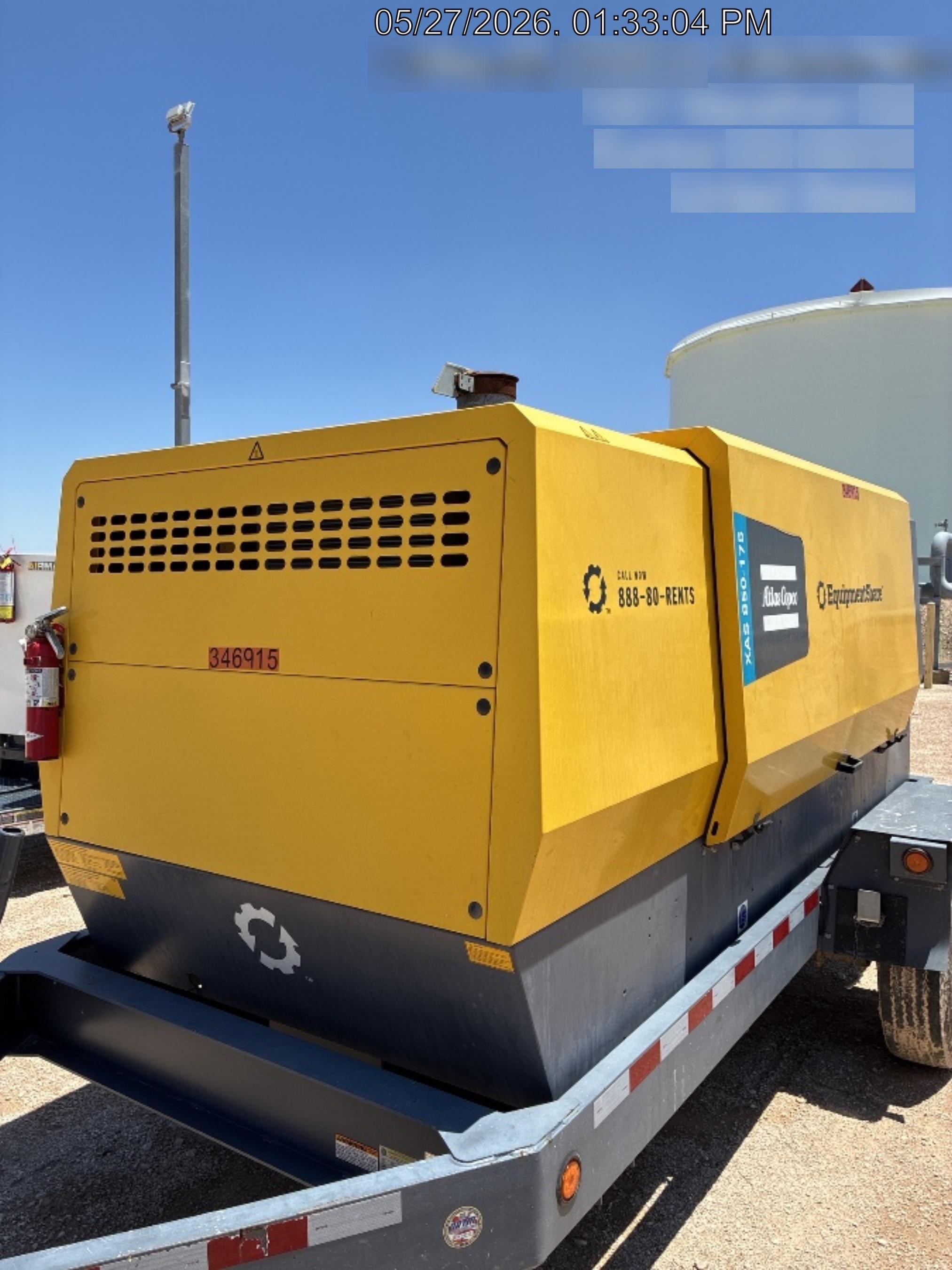 2023 ATLAS COPCO XAS 850