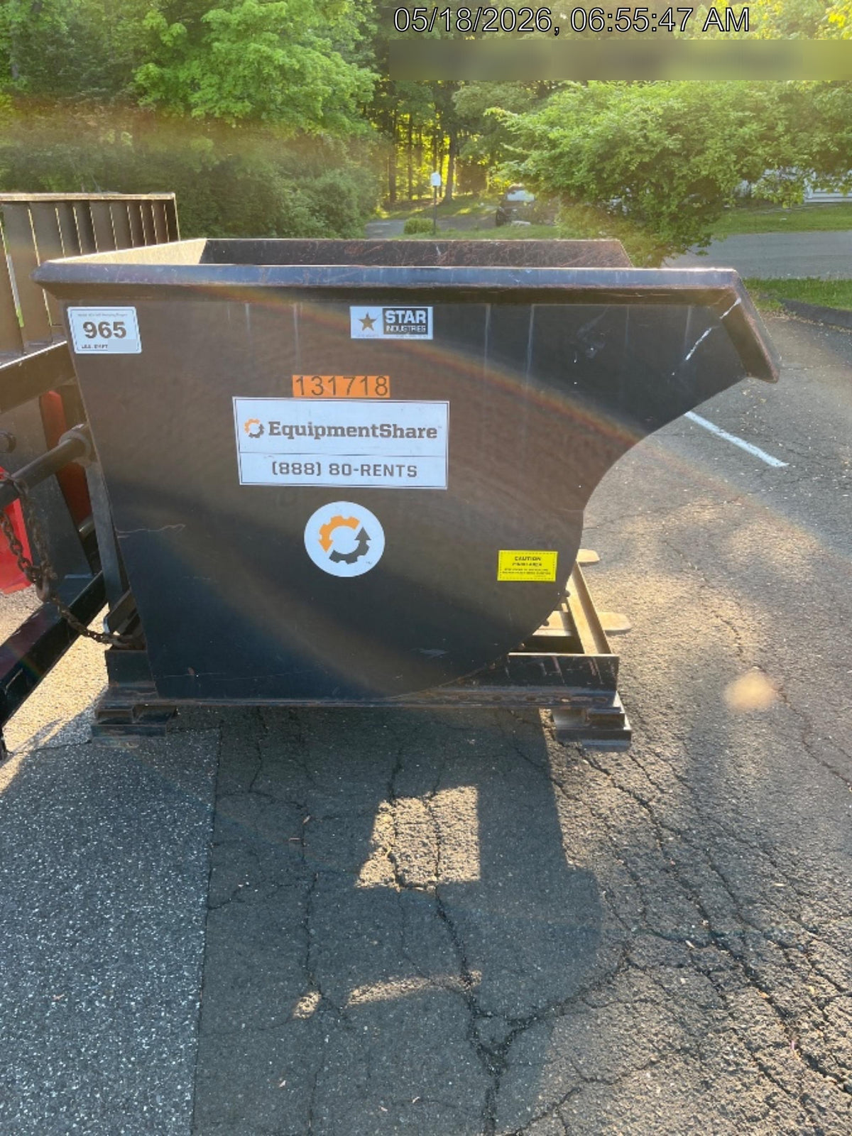 2021 STAR INDUSTRIES M-1820 - Self-Dump Hopper