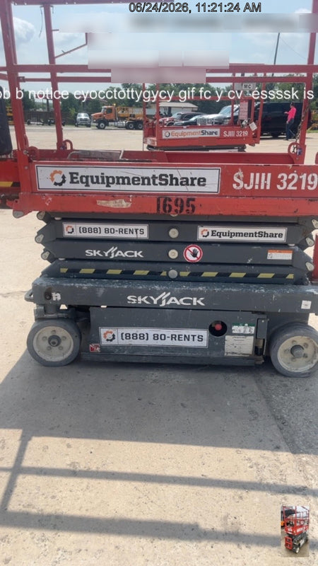2016 Skyjack SJIII-3219 Skyjack SJ3219 Scissor Lift