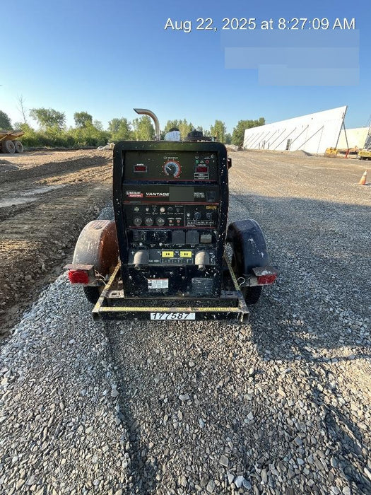 2021 Lincoln Electric Vantage 322 Vantage 322 Ready Pak 3 w/ Decals, ORANGE (includes trailer, cable rack, fender light kit) NO Telematics