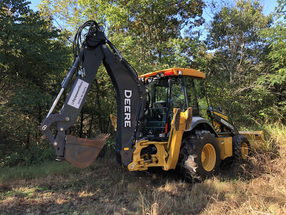 2020 John Deere 310LEP Canopy, 4WD, Standard Stick, Pilot Controls, 2 Way Hydraulics, TAG Manual QC